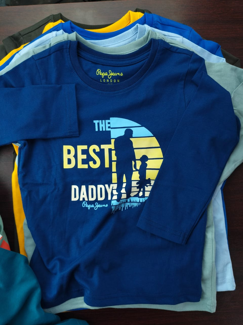 Comfortable Print Casual Polo T-shirt For Baby