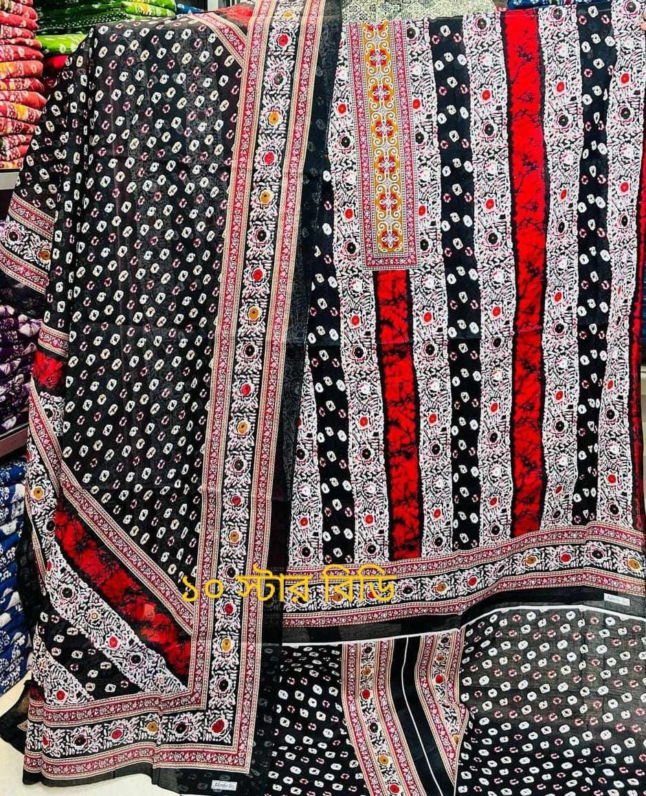 Premium Quality Cotton Print Color Therapies For Woman