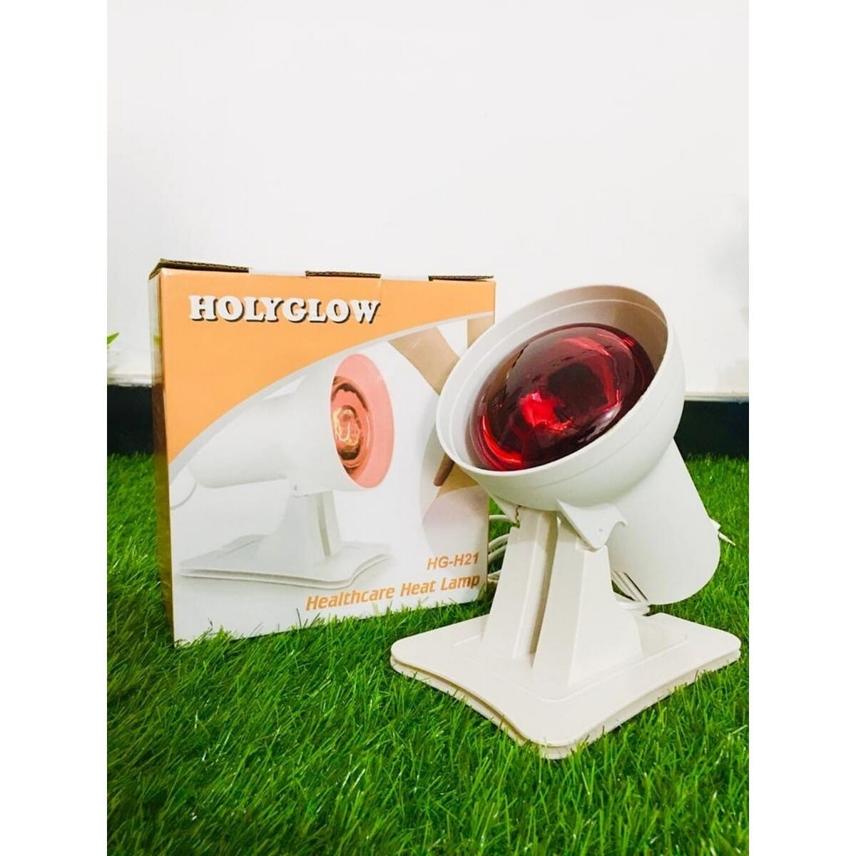 Infrared Heat Lamp for Pain Relief – Infrared Light Therapy Device for Muscle, Joint & Back Pain – Adjustable & Portable